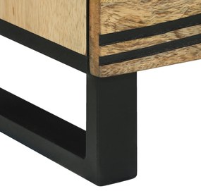 Armário de TV - 70x33.5x46 cm, Madeira de Mangueira Maciça
