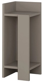 Mesa de Cabeceira Elos Left – Light Mocha – 25x60x27 cm