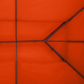 Toldo de Substituição 4x3m para Pérgola de Jardim 2 Níveis Respirável