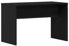 Banqueta de Toucador Carvalho Preto 70x35x45 cm Madeira de Engenharia