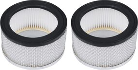 vidaXL Filtros HEPA laváveis para aspirador de cinzas 2 pcs