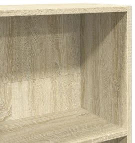 Estante 80x30x114 cm derivados de madeira carvalho sonoma