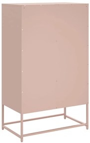 Móvel alto 68x39x111,5 cm aço rosa