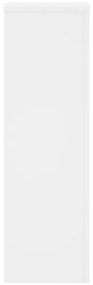 Suportes p/ plantas 2 pcs 25x25x80 cm derivados madeira branco