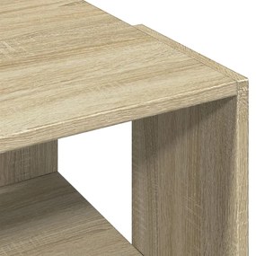Mesa de centro 89,5x48x30 cm derivados madeira carvalho sonoma