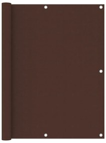 Tela de varanda 120x400 cm tecido Oxford castanho