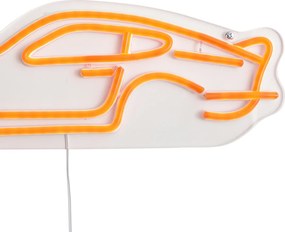 Candeeiro de parede néon laranja Incl. LED - Carro