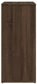 Aparadores 2 pcs 60x31x70cm derivados madeira carvalho castanho