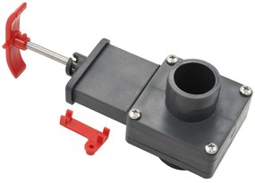 Válvula de regulação para piscina 2 pcs 38 mm