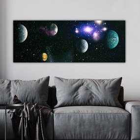 Pintura Decorativa em Tela YTY1031543241123 – Multicolor – 30 x 80 cm
