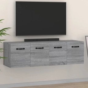 3115658 vidaXL Armários parede 2pcs 80x35x36,5 cm madeira proces. cinza sonoma