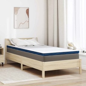 vidaXL Protetores de Colchão Branco e Azul 90 x 190 cm