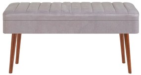 Conjunto de Mesa de Jantar Extensível e Cadeiras Vina – Nogueira e Cin