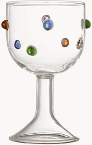 Copos de vinho artesanais Thalia, conjunto de 4