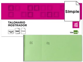 Bloco de Talões 1/3 Verde