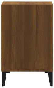 Móvel TV 100x35x55 cm madeira processada cor carvalho castanho