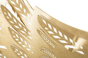 PAINEL DE PAREDE DE FERRO 2 PEÇAS 90X3,5X43,5 CM DOURADO