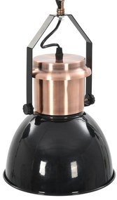 Candeeiros de teto 2 pcs redondo E27 preto