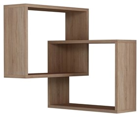 Prateleira de Parede Ring – Carvalho Sonoma – 68 cm x 68 cm x 60 cm