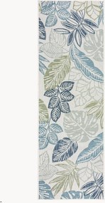 Passadeira de tecelagem plana para interior e exterior Bella Leaf