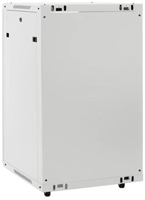 Armário bastidor 15U 19" IP20 60x60x100 cm cinzento