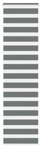 vidaXL Cortina de zebra 70x200 cm largura do tecido 65,9 cm poliéster