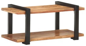 vidaXL Móvel de TV 90x40x40 cm madeira de acácia maciça