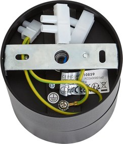 Foco de Superfície Moderno Preto GU10 50mm Inclinável - Echo