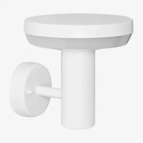 Candeeiro De Parede Led Para Exteriores De Aço Inox Ovint Branco - Sklum