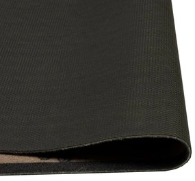 Tapete cozinha lavável 45x150 cm veludo padrão morning castanho