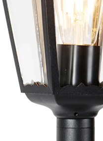 Candeeiro de pé inteligente para exterior preto 170cm incl. Wifi ST64 - New Orleans