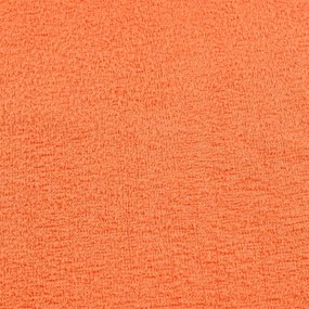 Toalhas de banho 10 pcs 70x140 cm 360 gsm 100% algodão laranja