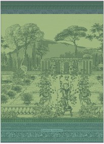 Panos de cozinha jacquard Jardin Spirituel Tor, conjunto de 4