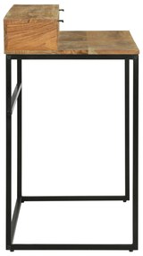 Secretária 110x50x87 cm Madeira Maciça Acácia
