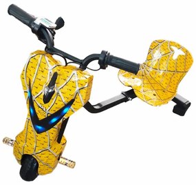 Triciclo elétrico Drift Mini 36v Amarelo