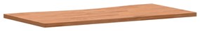 Tampo de secretária 110x(50-55)x2,5 cm madeira de faia maciça