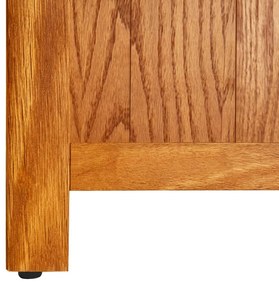 Estante com 5 prateleiras 70x22x140 cm madeira carvalho maciça