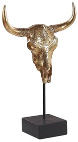 Estatueta decorativa dourada BULACAN Beliani