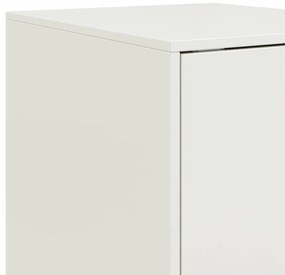 Aparador 34,5x39x107 cm aço branco