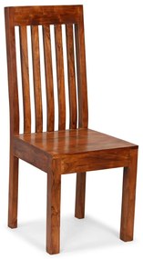 Cadeiras de jantar 4 pcs madeira maciça moderno