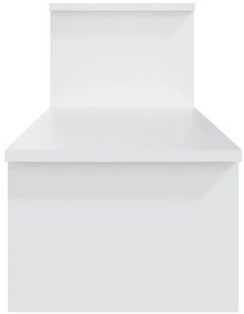Móvel de TV 180x30x43 cm derivados de madeira branco