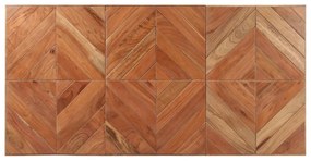 Mesa de jantar 140x70x76 cm madeira acácia maciça e mangueira