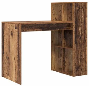Mesa de Escritório Madeira Antiga Madeira Derivada Padrão