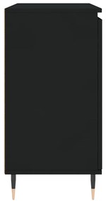 Aparador 104x35x70 cm derivados de madeira preto