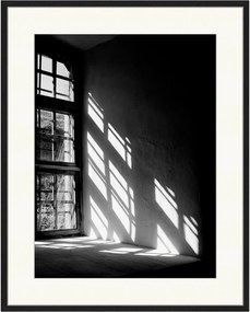 Impressão digital emoldurada Let The Light Come In