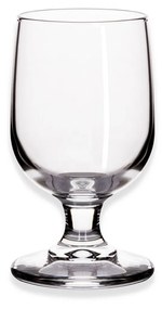 Copo Vidro Gemini de Água com Pé 28cl 7X13cm