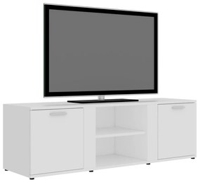 Móvel de TV Lokise de 120 cm - Branco - Design Nórdico