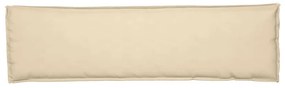 Almofada para Palete para Banco Bege 140 x 40 x 8 cm - Tecido Oxford