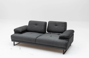 Sofá-Cama 2 Lugares Mustang – Antracite – 199x99x83 cm