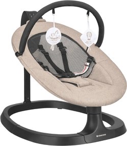 Cadeira Balanço elétrica para bebés Zazu Bege